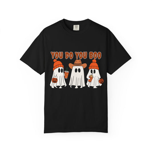 Halloween Ghost T-Shirt, Funny Spooky Tee, Unisex Graphic Shirt, Fall Outfit, Casual Halloween Wear