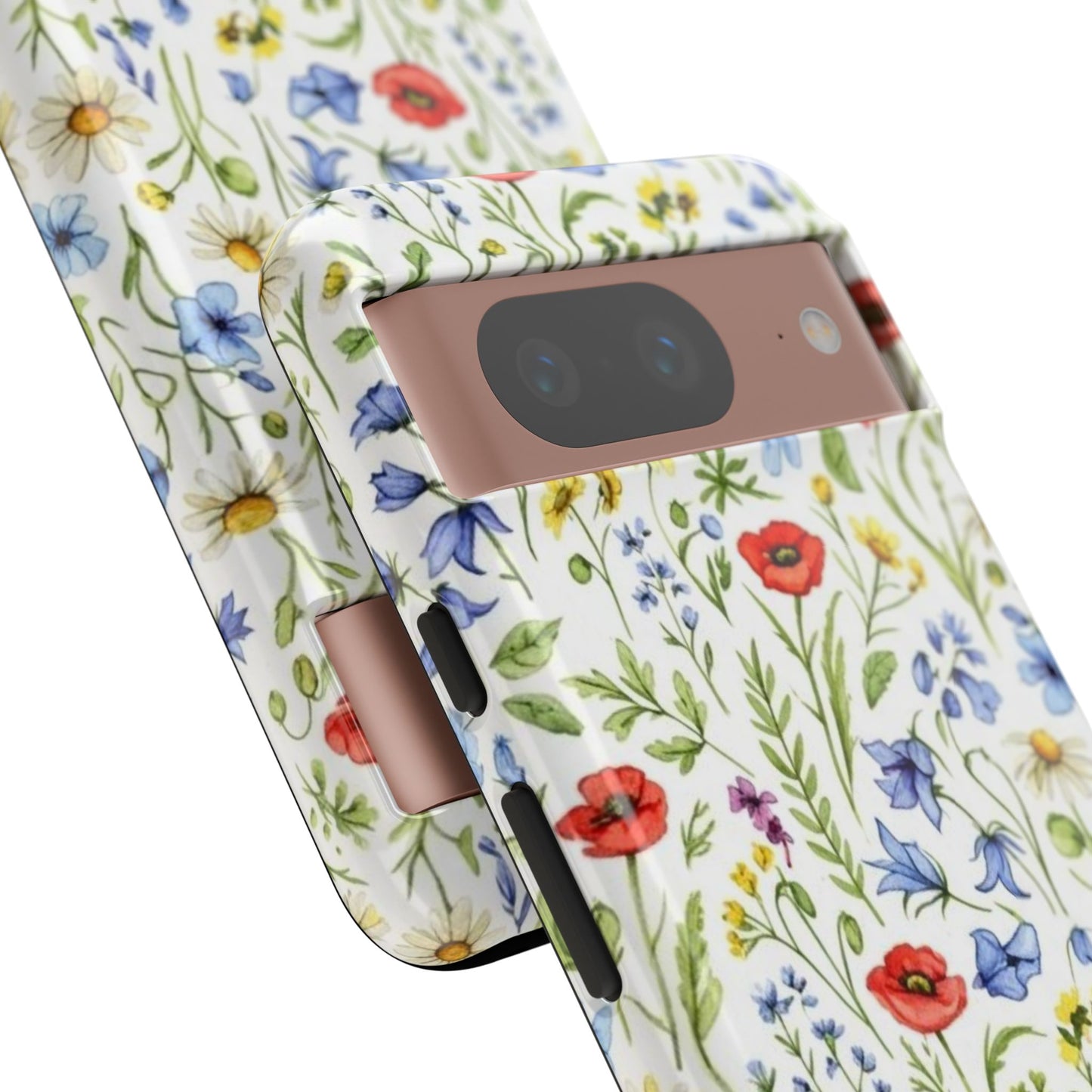 Floral Phone Case, Bohemian Style Tough Case, Nature Inspired Phone Cover, Gift for Her, Summer Vibes
