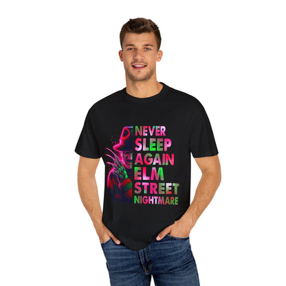 Elm Street Nightmare T-Shirt, Horror Apparel, Movie Merch, Unisex Graphic Tee, Halloween Costume, Vintage Style Shirt