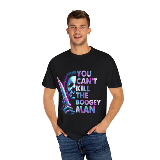 Horror Movie-Inspired T-Shirt, Unisex Tee, Graphic Tee, Halloween Shirt, Boogeyman Fan Apparel, Scary Movie Merchandise
