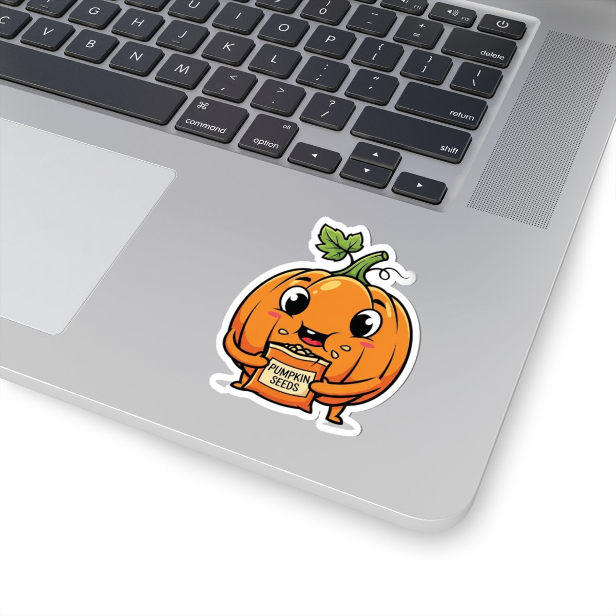 Adorable Pumpkin Seed Kiss-Cut Stickers | Cute Fall Decor, Laptop Stickers, Halloween Gifts, Nature Lovers, Gardening Enthusiasts