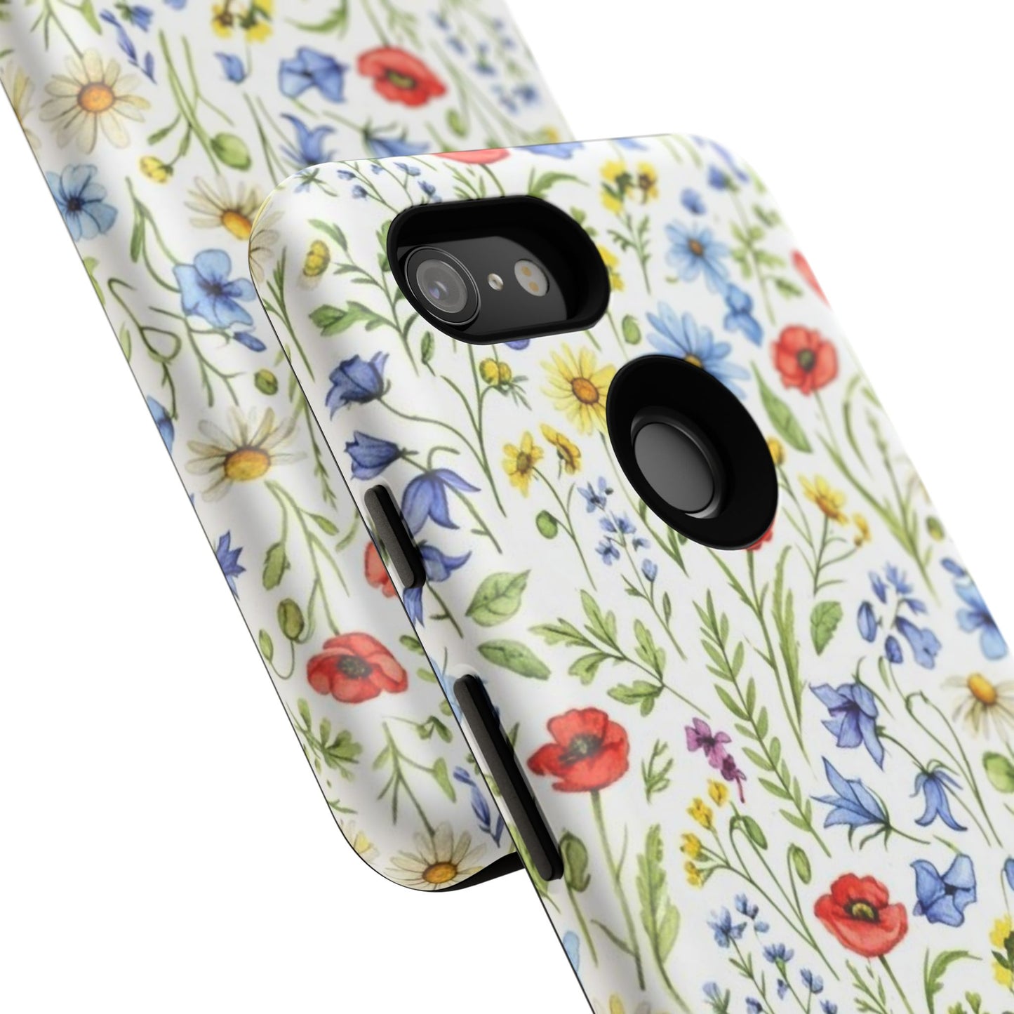 Floral Phone Case, Bohemian Style Tough Case, Nature Inspired Phone Cover, Gift for Her, Summer Vibes