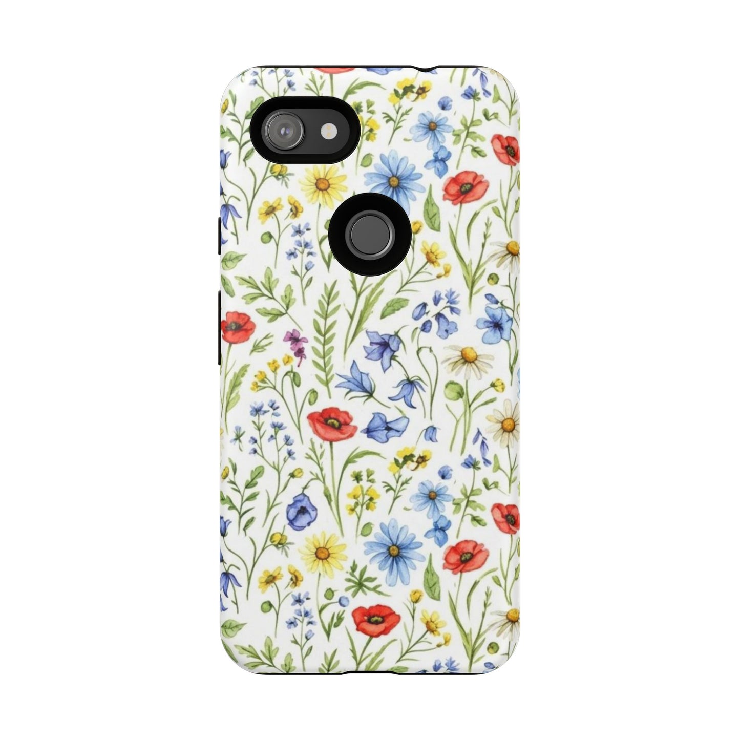 Floral Phone Case, Bohemian Style Tough Case, Nature Inspired Phone Cover, Gift for Her, Summer Vibes