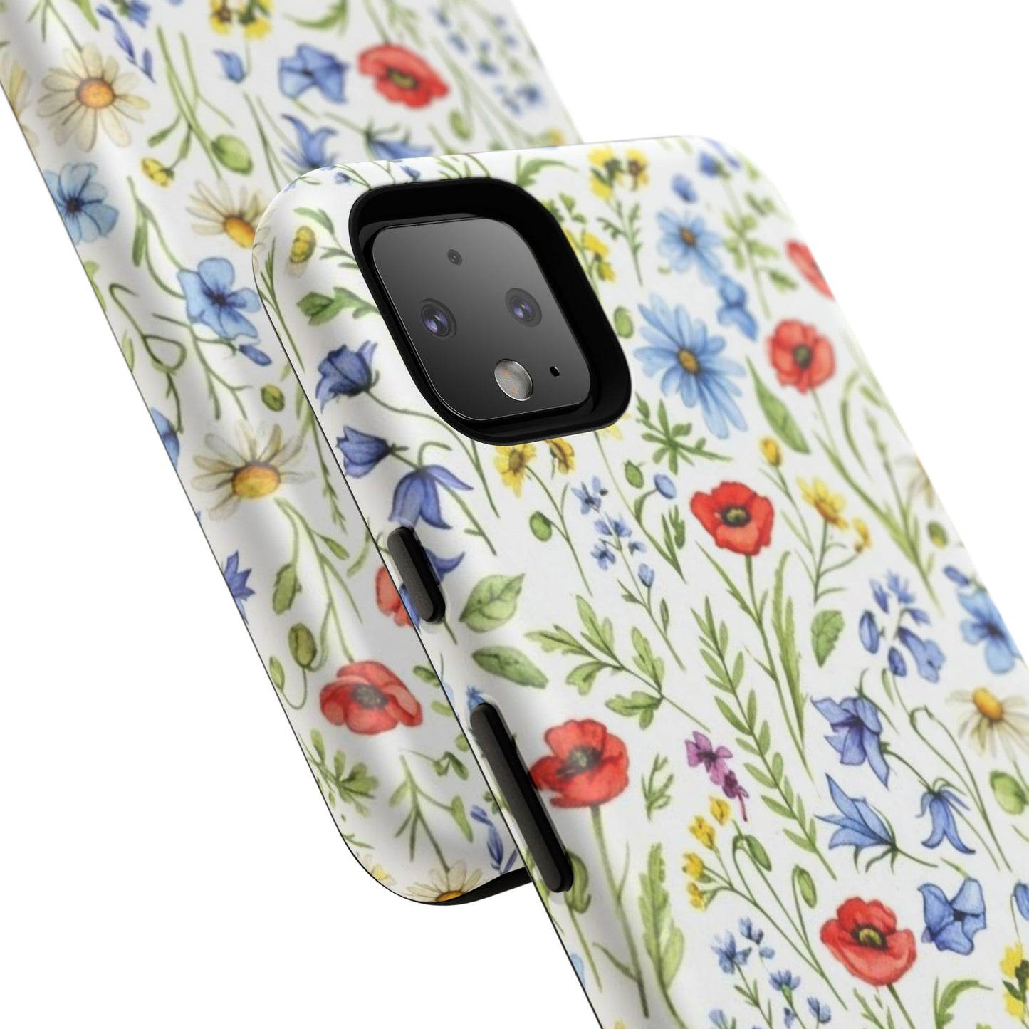 Floral Phone Case, Bohemian Style Tough Case, Nature Inspired Phone Cover, Gift for Her, Summer Vibes