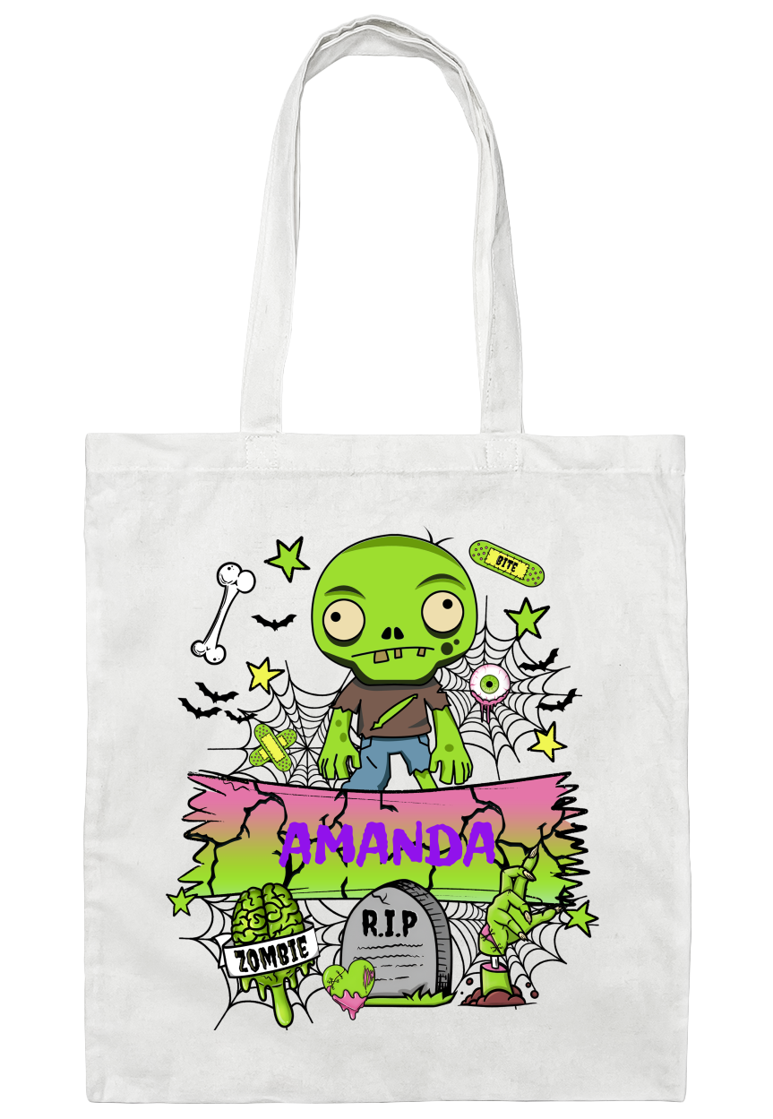 Halloween Canvas Tote Bag