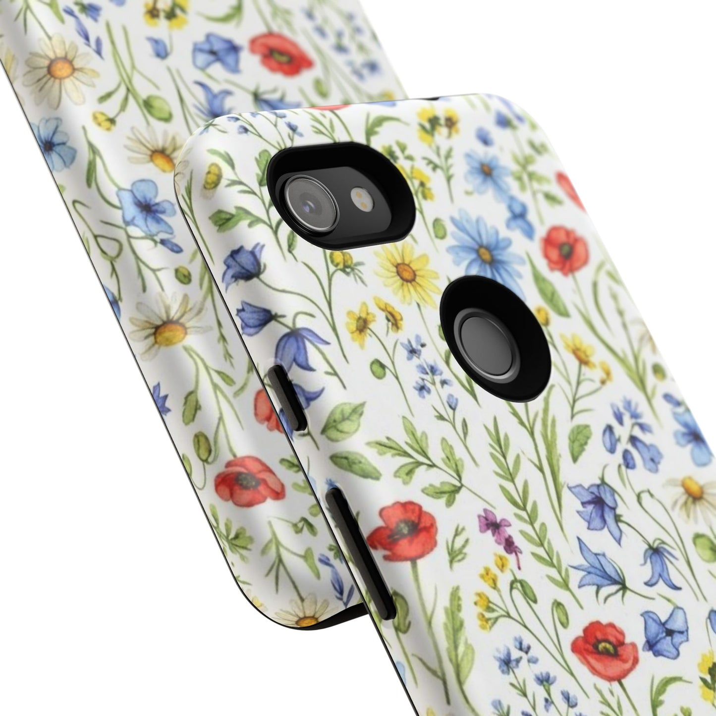 Floral Phone Case, Bohemian Style Tough Case, Nature Inspired Phone Cover, Gift for Her, Summer Vibes