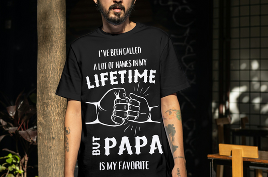 Lifetime Papa T shirt