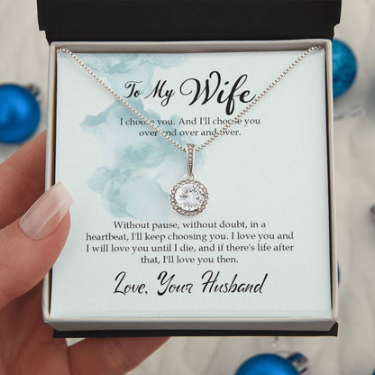 To Wife Eternal Hope Necklace From Husband