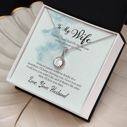 To Wife Eternal Hope Necklace From Husband