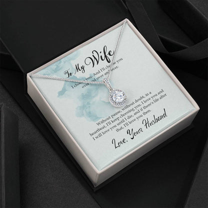 To Wife Eternal Hope Necklace From Husband