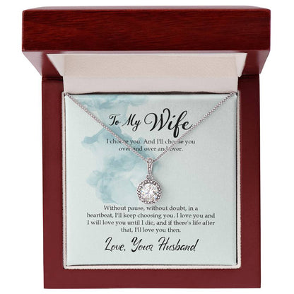To Wife Eternal Hope Necklace From Husband
