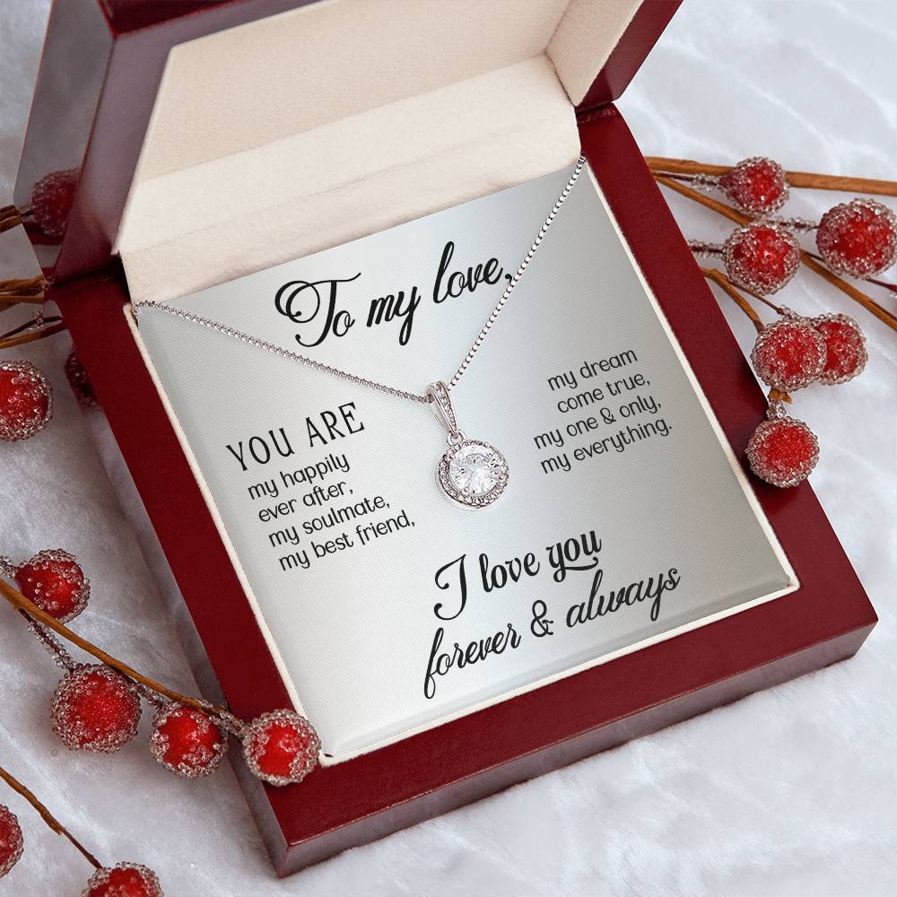 To My Love Eternal Hope Necklace