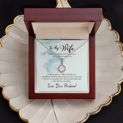 To Wife Eternal Hope Necklace From Husband