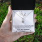 To My Wife  Alluring Beauty Necklace From Husband