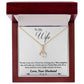 To My Wife  Alluring Beauty Necklace From Husband
