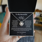To My Beautiful Wife Love Knot Necklace