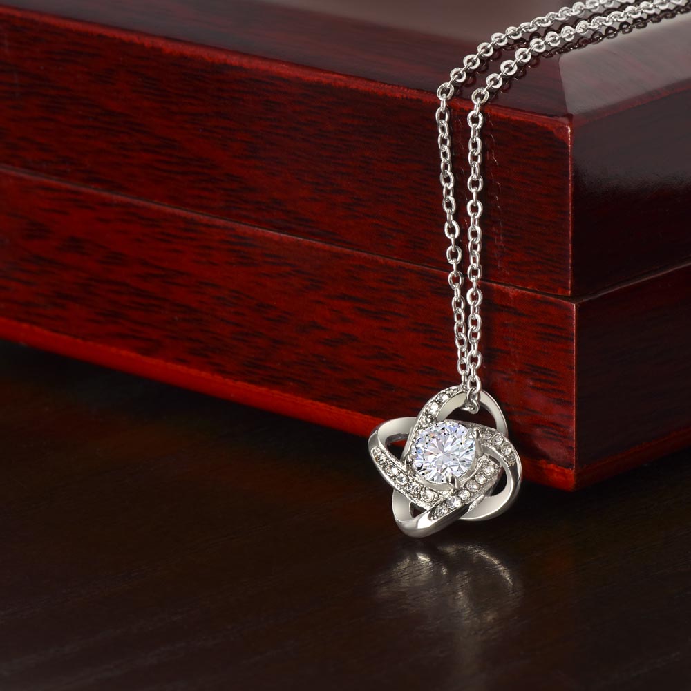 Perfect Gift For Someone Special Love Knot Necklace