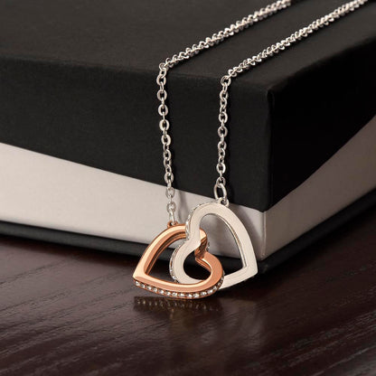 Perfect Gift For Someone Special Interlocking Heart Necklace