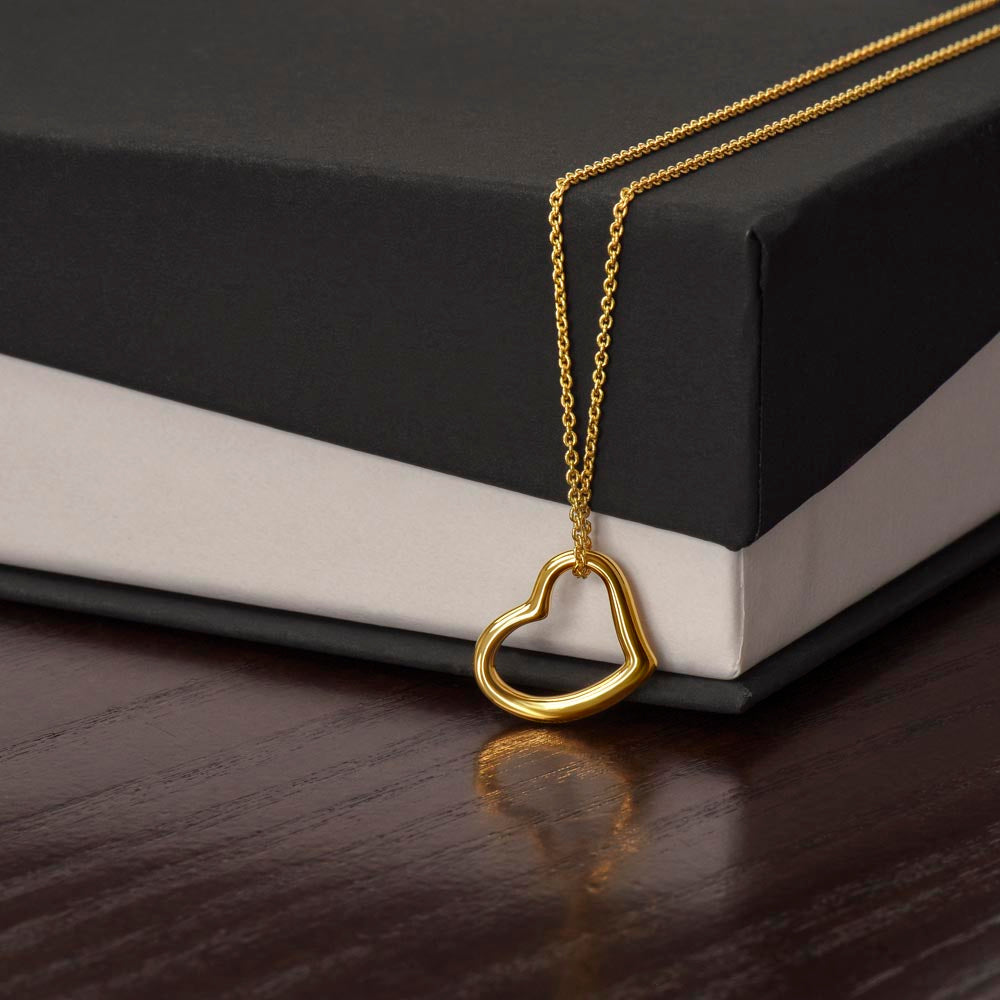 Perfect Gift For Someone Special Delicate Heart Necklace