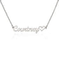 Personalized Name Necklace With Heart