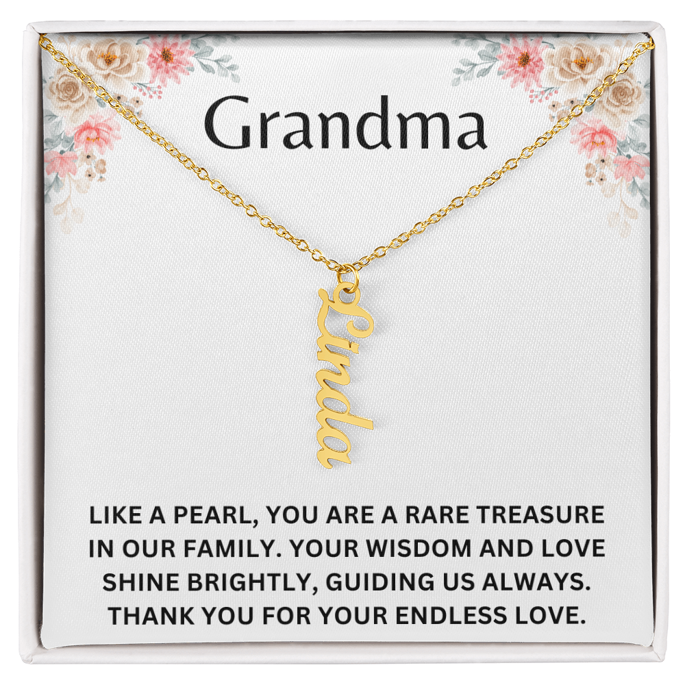 To Grandma Multiple Custom Name Necklace