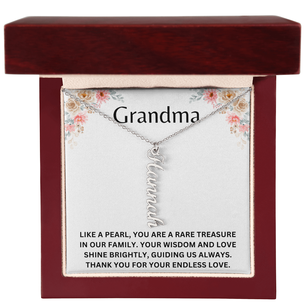 To Grandma Multiple Custom Name Necklace