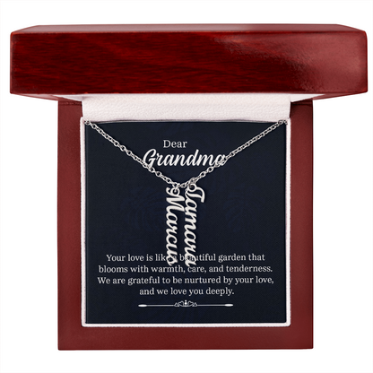 Grand Kids Name Necklace