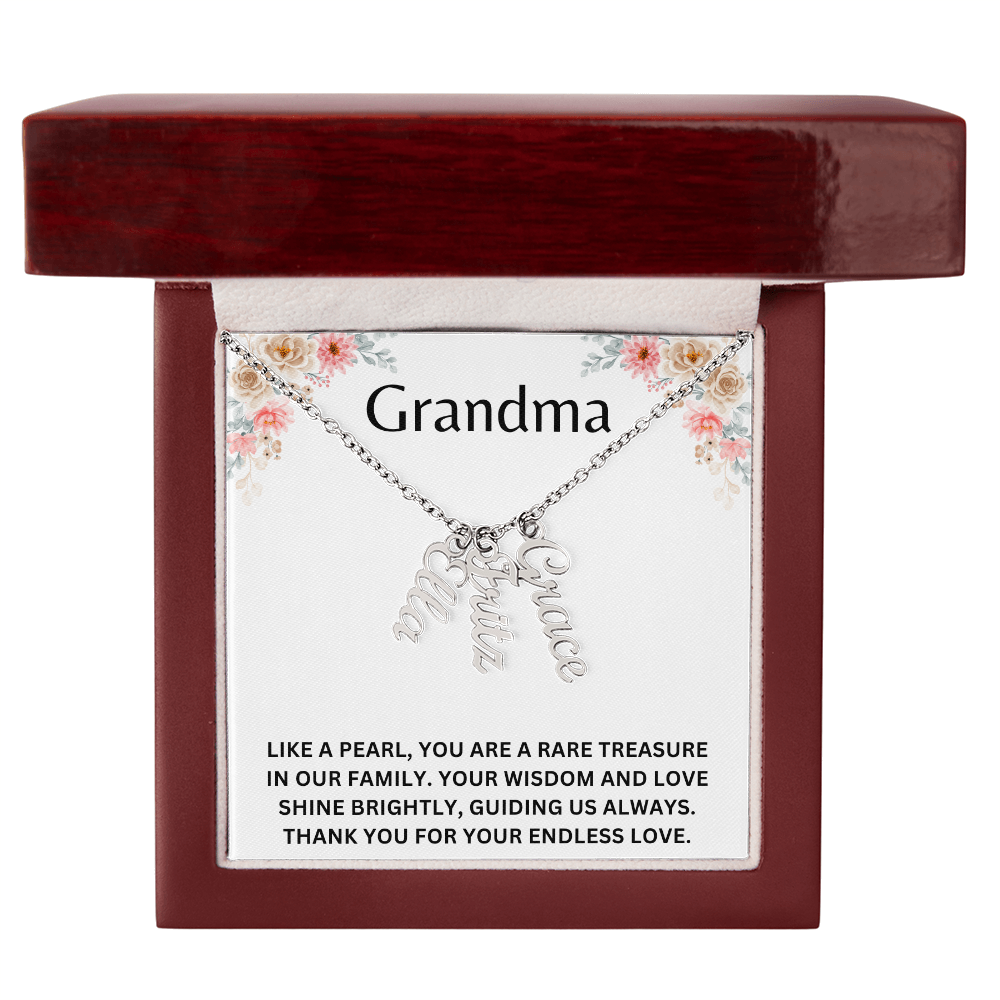 To Grandma Multiple Custom Name Necklace