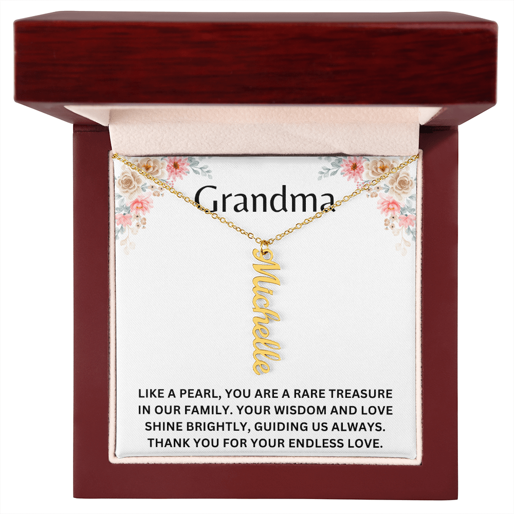 To Grandma Multiple Custom Name Necklace