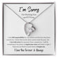 I'm Sorry For Hurting You - Forever Love Necklace