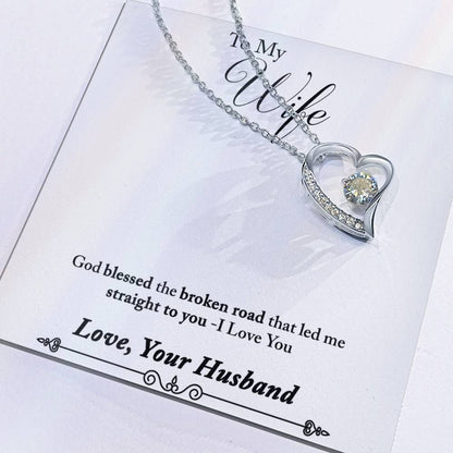 To Wife Forever Love Necklace From Husband