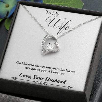 To Wife Forever Love Necklace From Husband